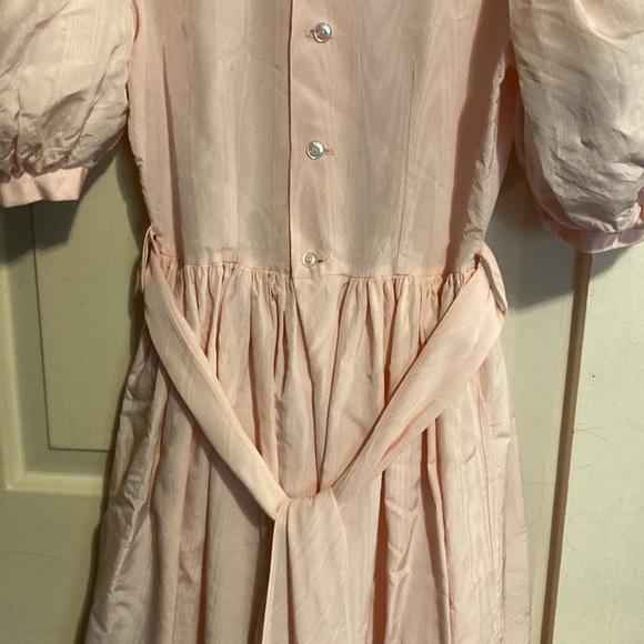 Vintage Kim originals peach colored dress size 10P - Picture 7 of 11